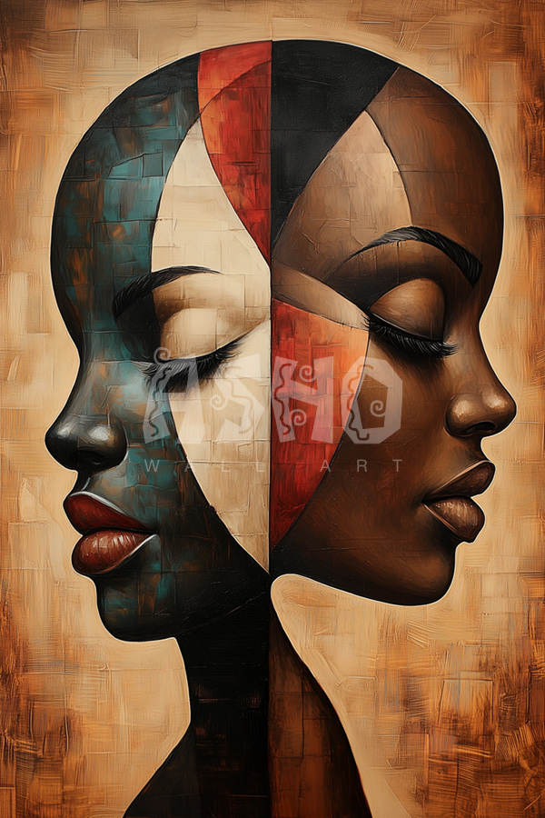 Abstract Cubism in Harmony