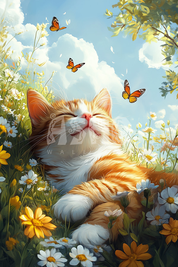 Butterfly Bliss Cat Nap
