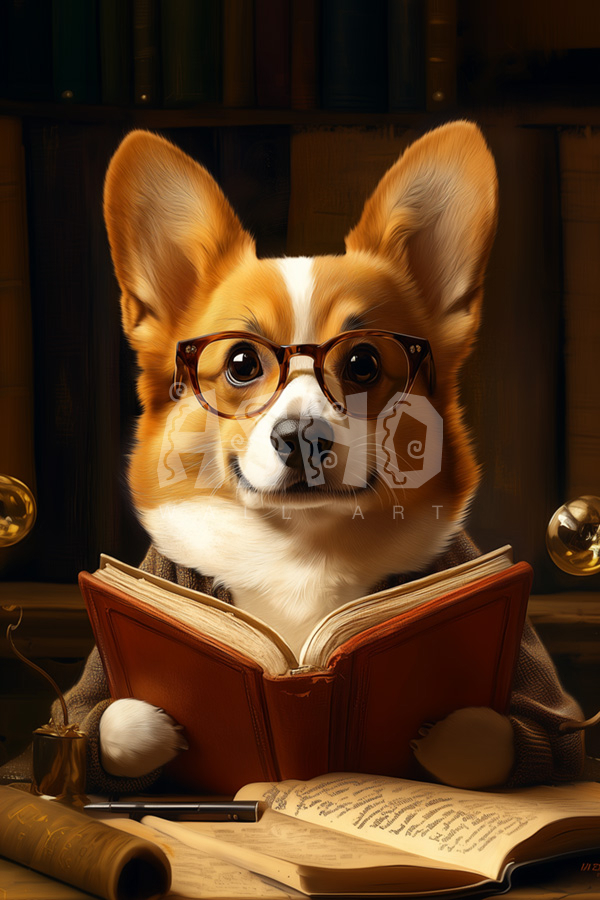 Educated Corgi