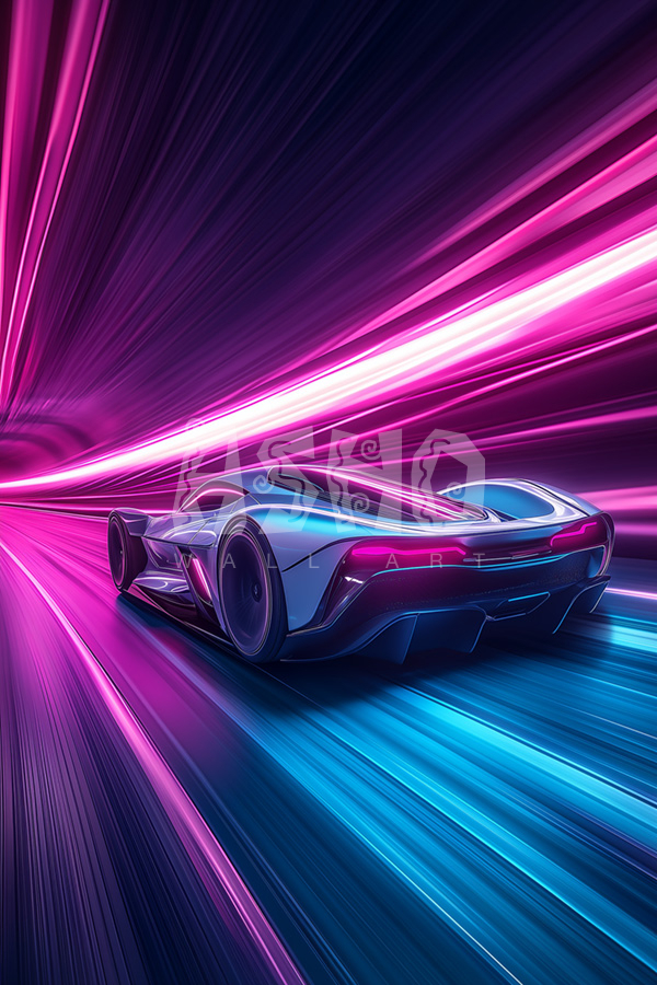 Futuristic Luxury Car