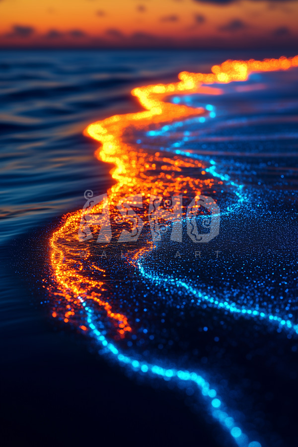 Glow of the Tidal Horizon