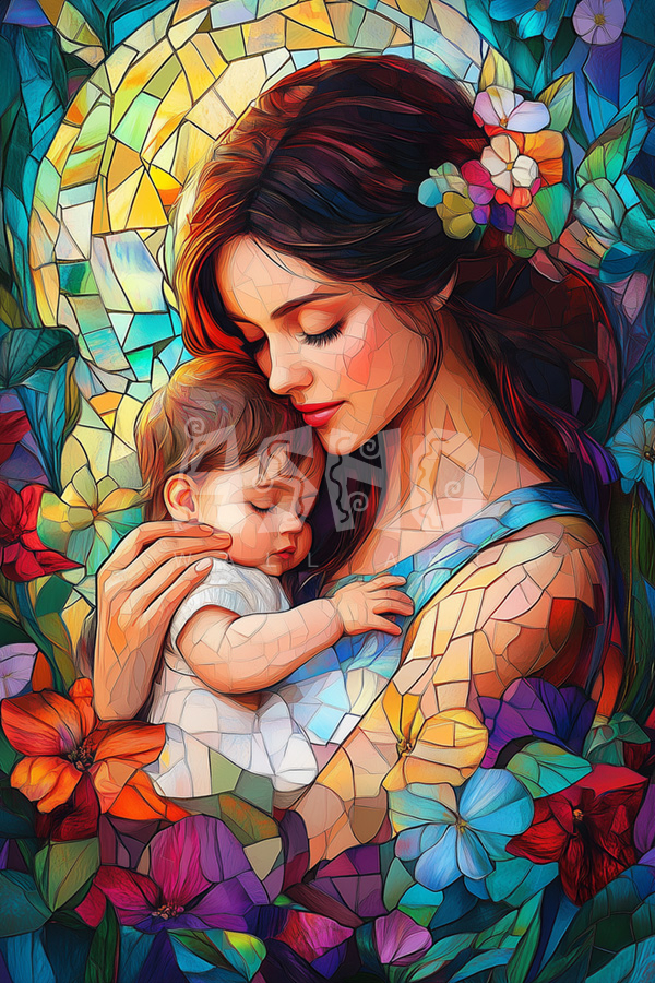 Stained Glass Motherhood
