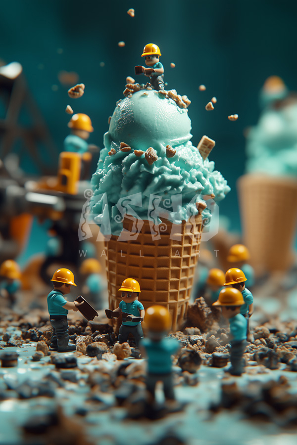 Ice Cream Under Construction