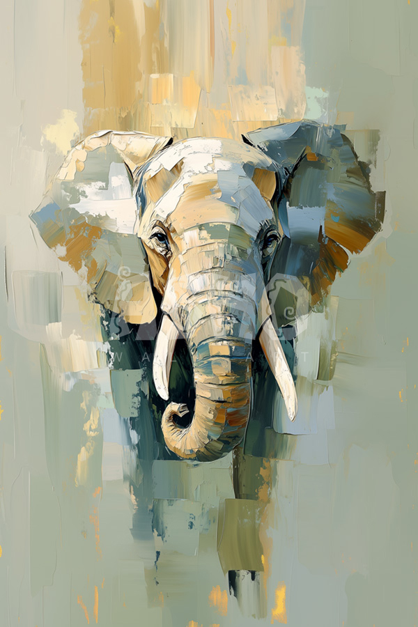 Majestic Elephant Portrait